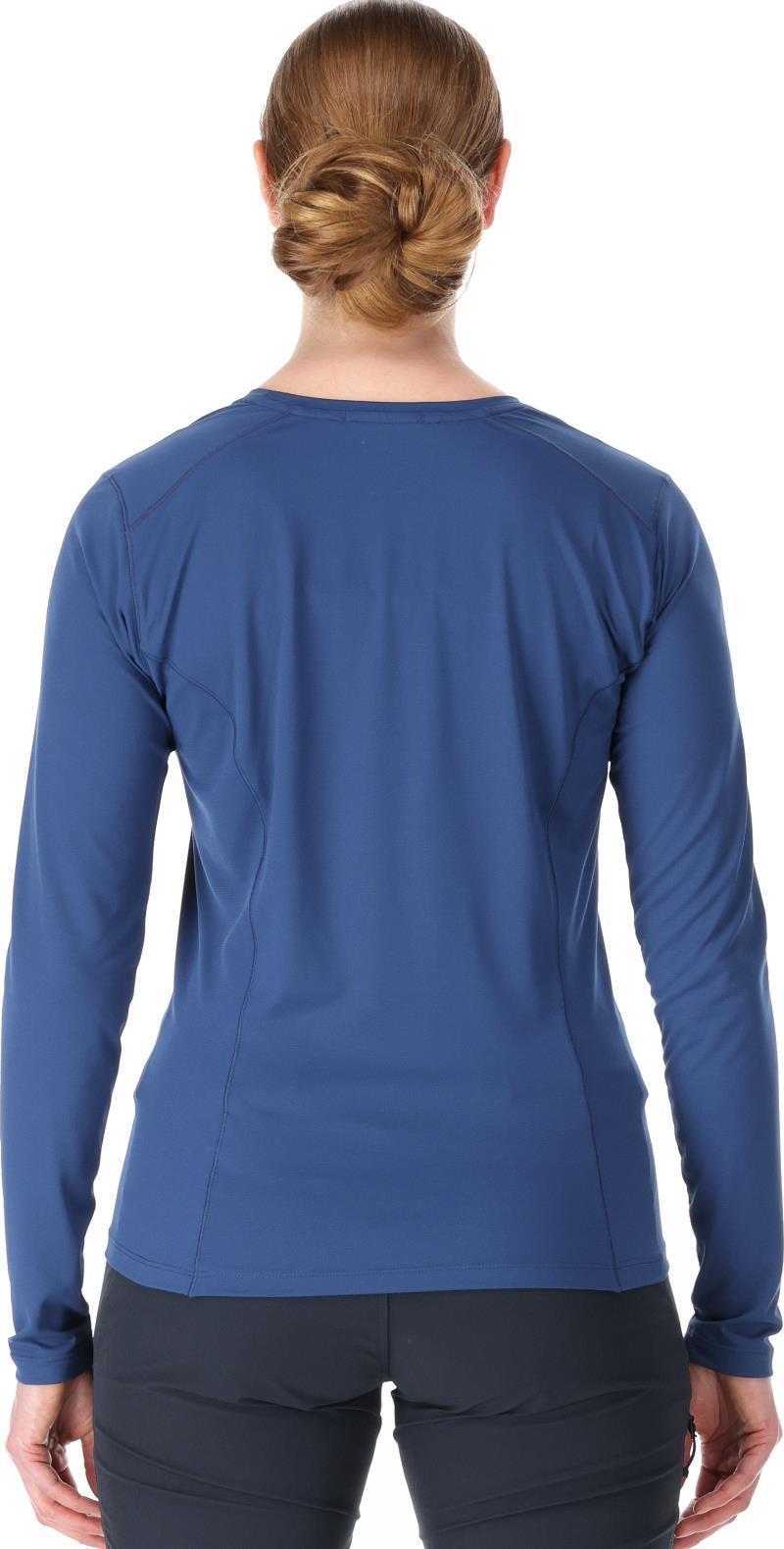 Force LS Tee - Womens - Nightfall Blue 4