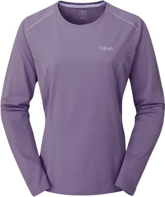 Force LS Tee - Womens - Purple Sage 1