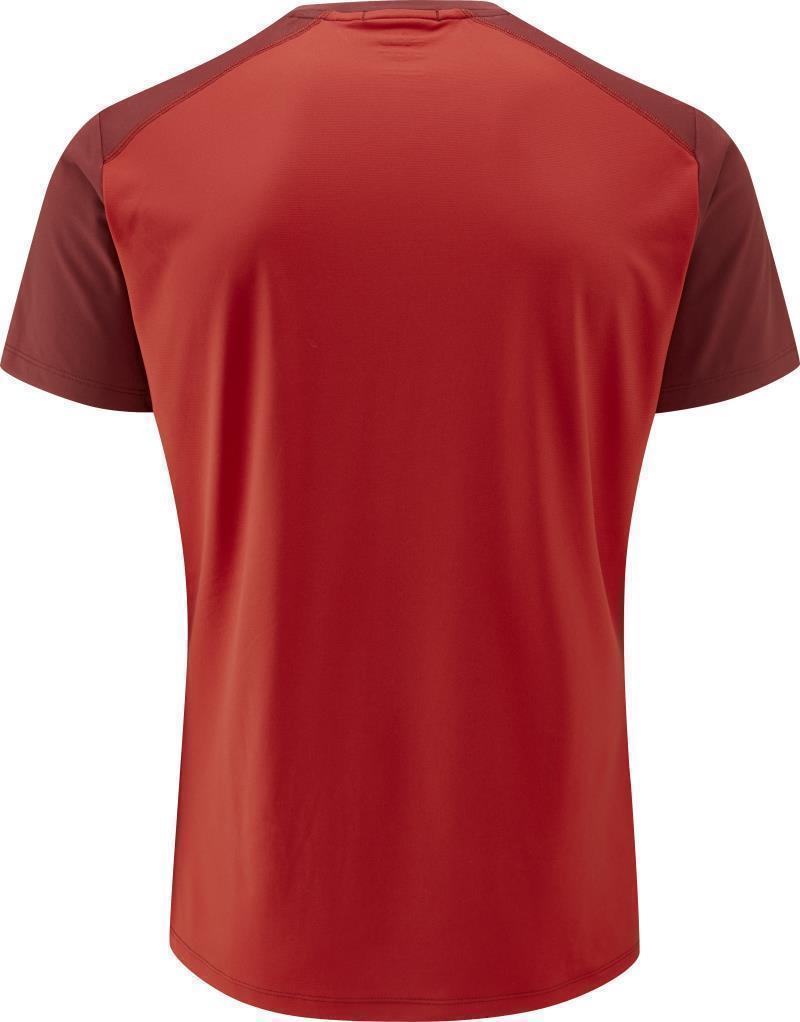 Force Tee - Mens - Ascent Red / Oxblood Red 2