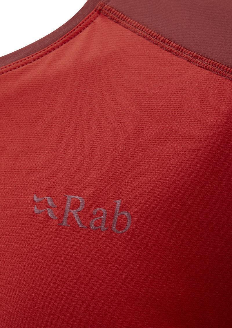 Force Tee - Mens - Ascent Red / Oxblood Red 3