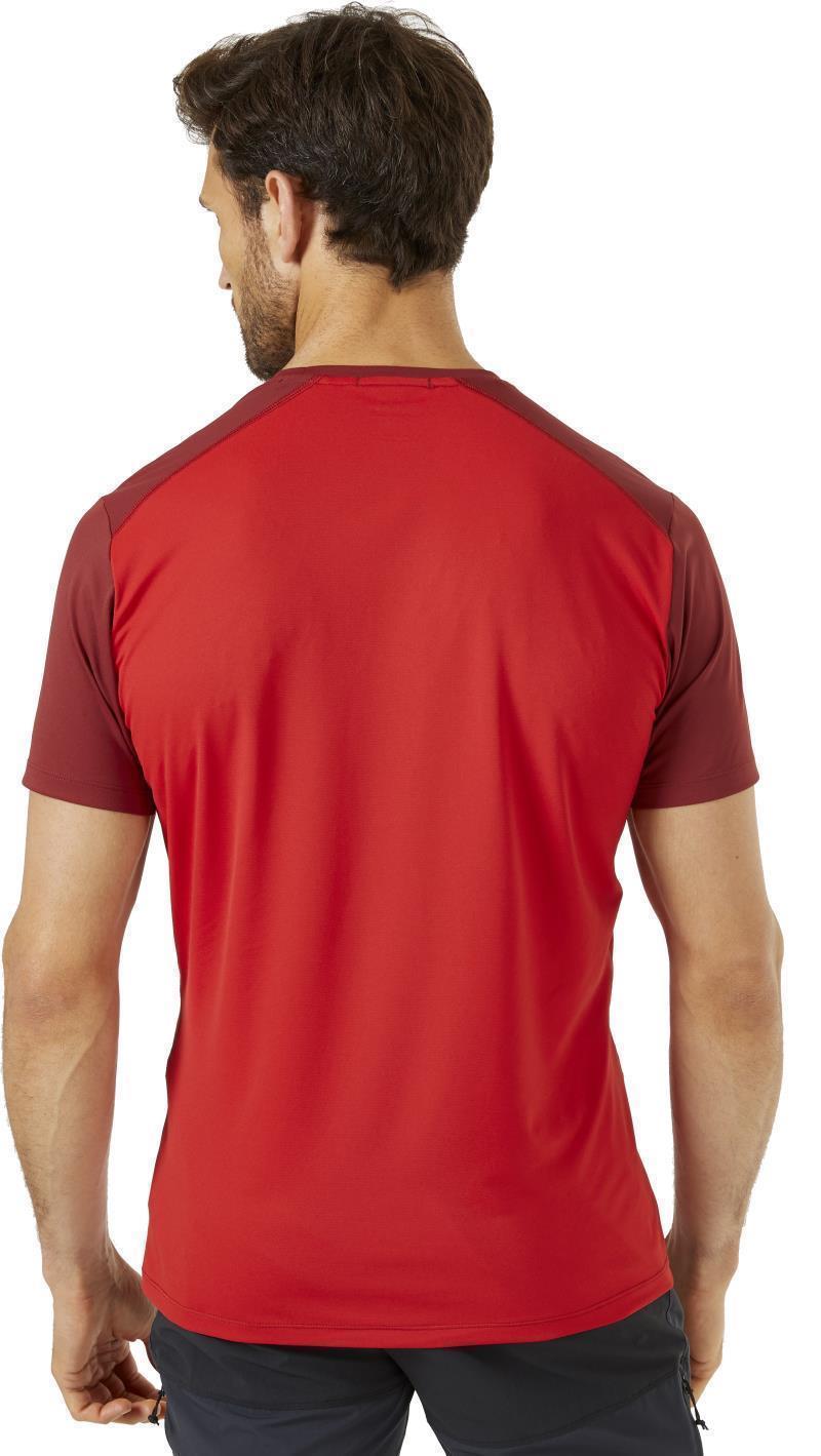Force Tee - Mens - Ascent Red / Oxblood Red 5