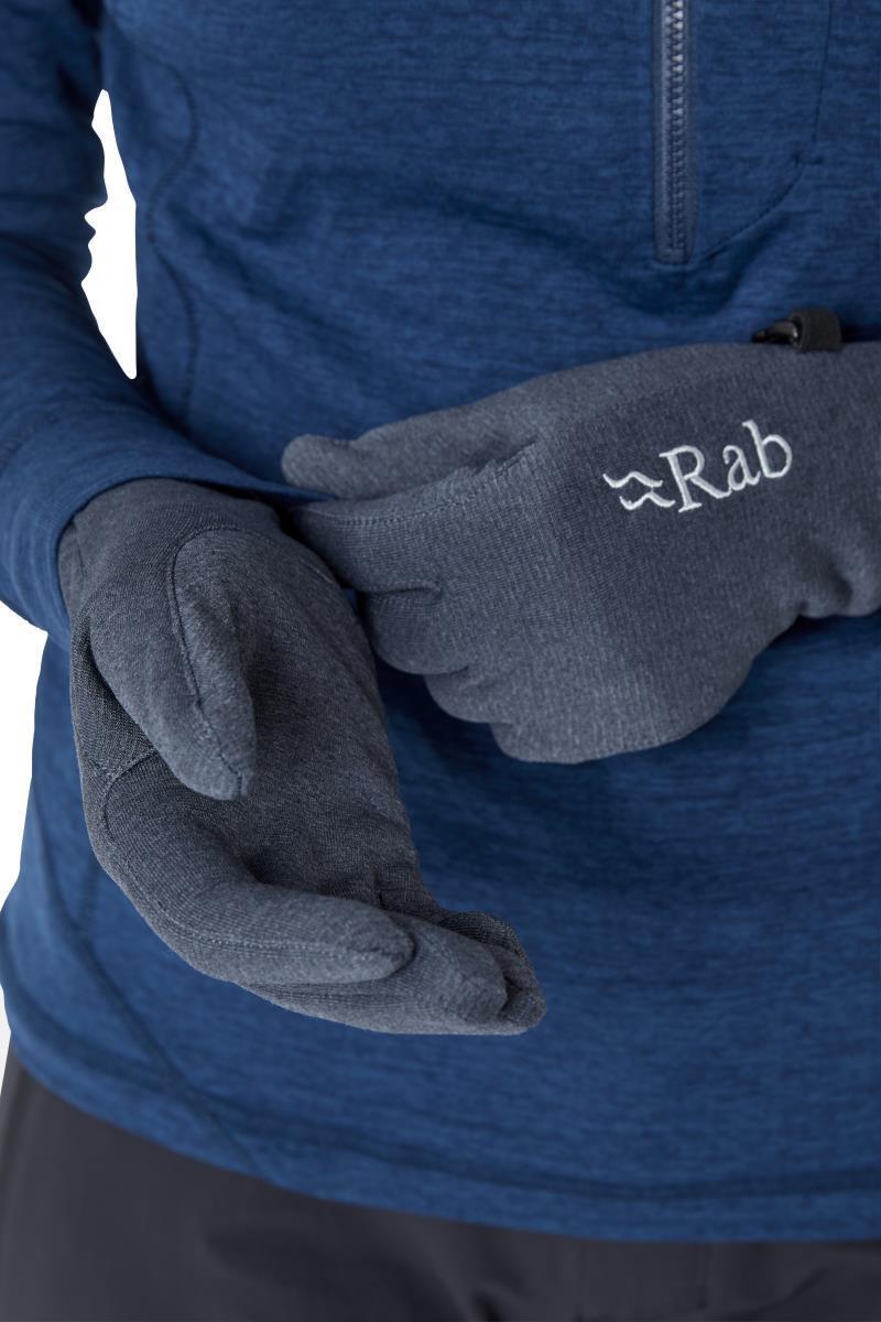 Geon Gloves - Mens - Black / Steel Marl 2