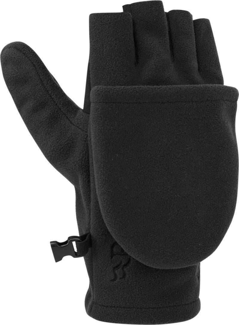 Infinium Windproof Convertible Mitts - Black 1