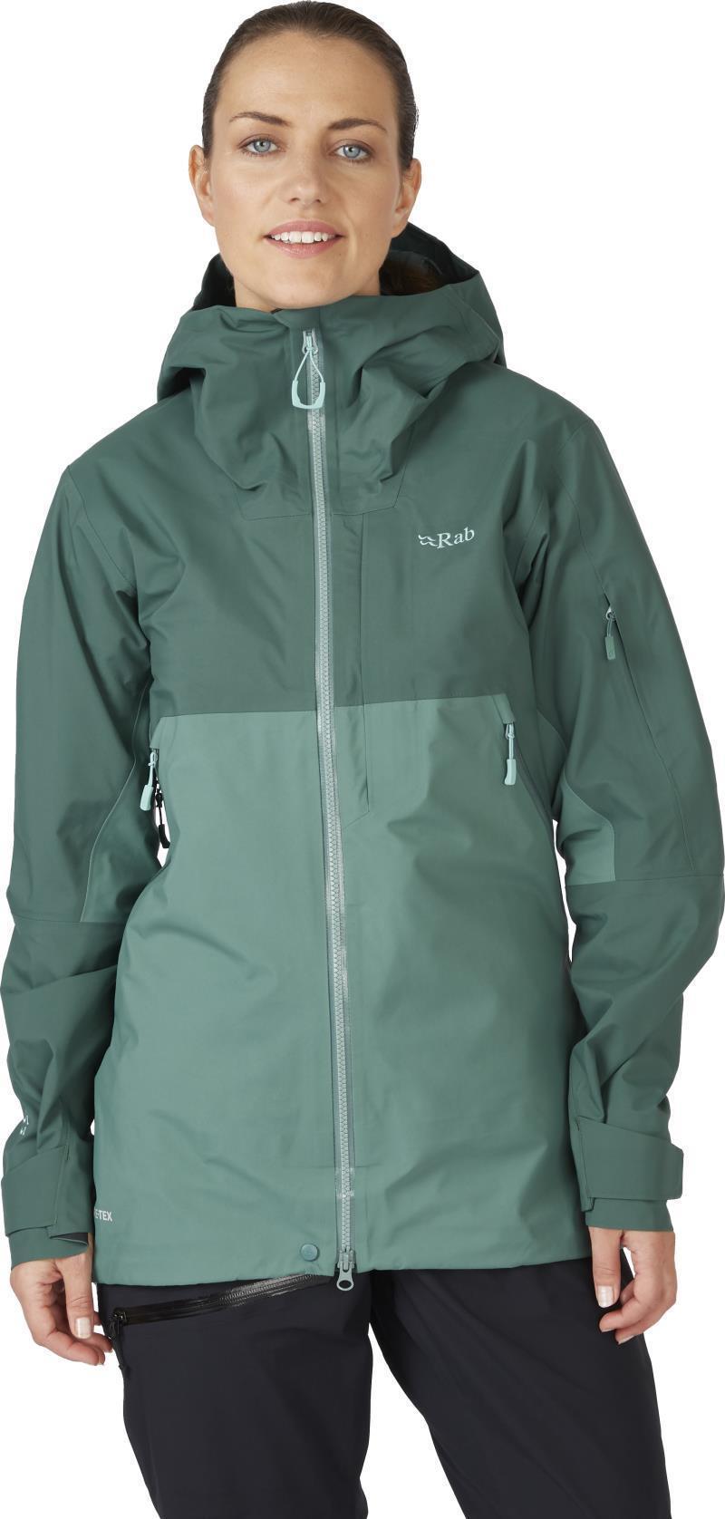 Khroma Diffuse GTX Jacket - Womens - Green Slate / Eucalyptus 3