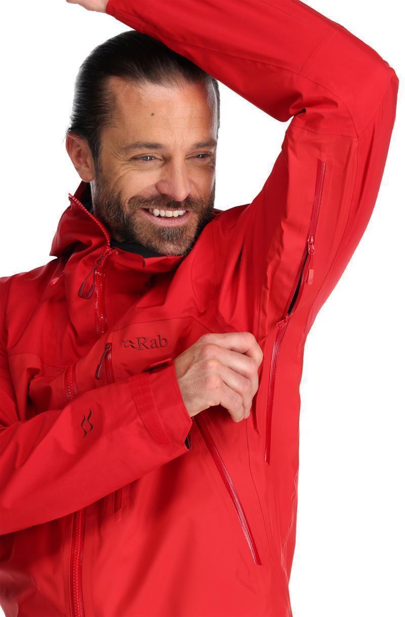 Latok Mountain GTX Jacket - Mens - Ascent Red 6