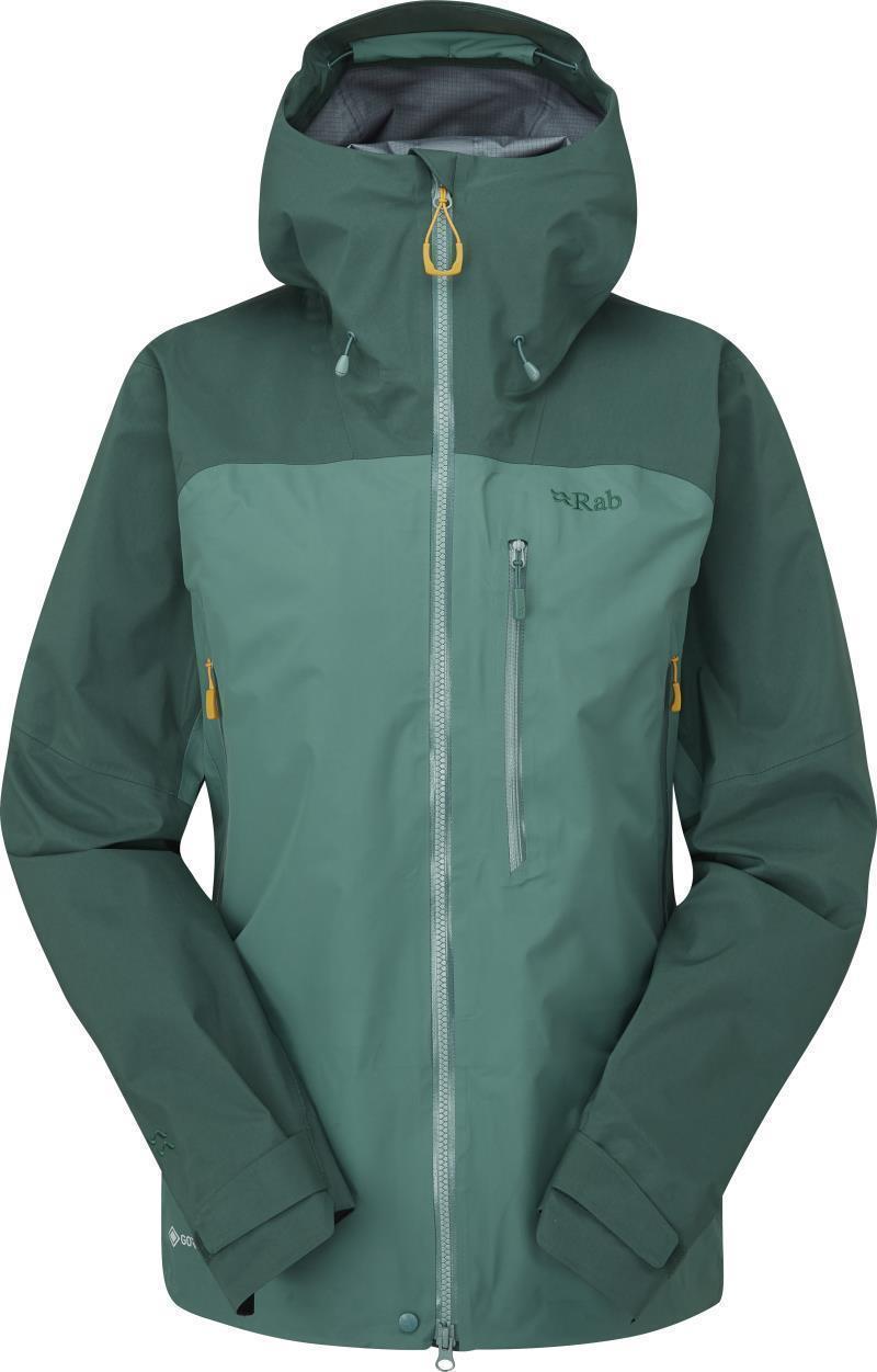 Latok Mountain GTX Jacket - Womens - Green Slate / Eucalyptus 1