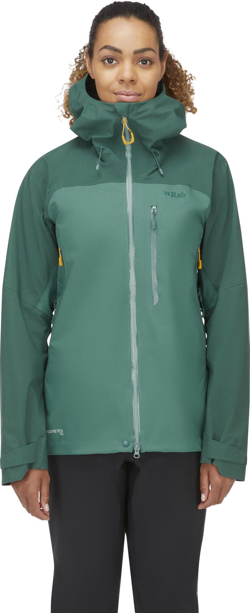 Latok Mountain GTX Jacket - Womens - Green Slate / Eucalyptus 3