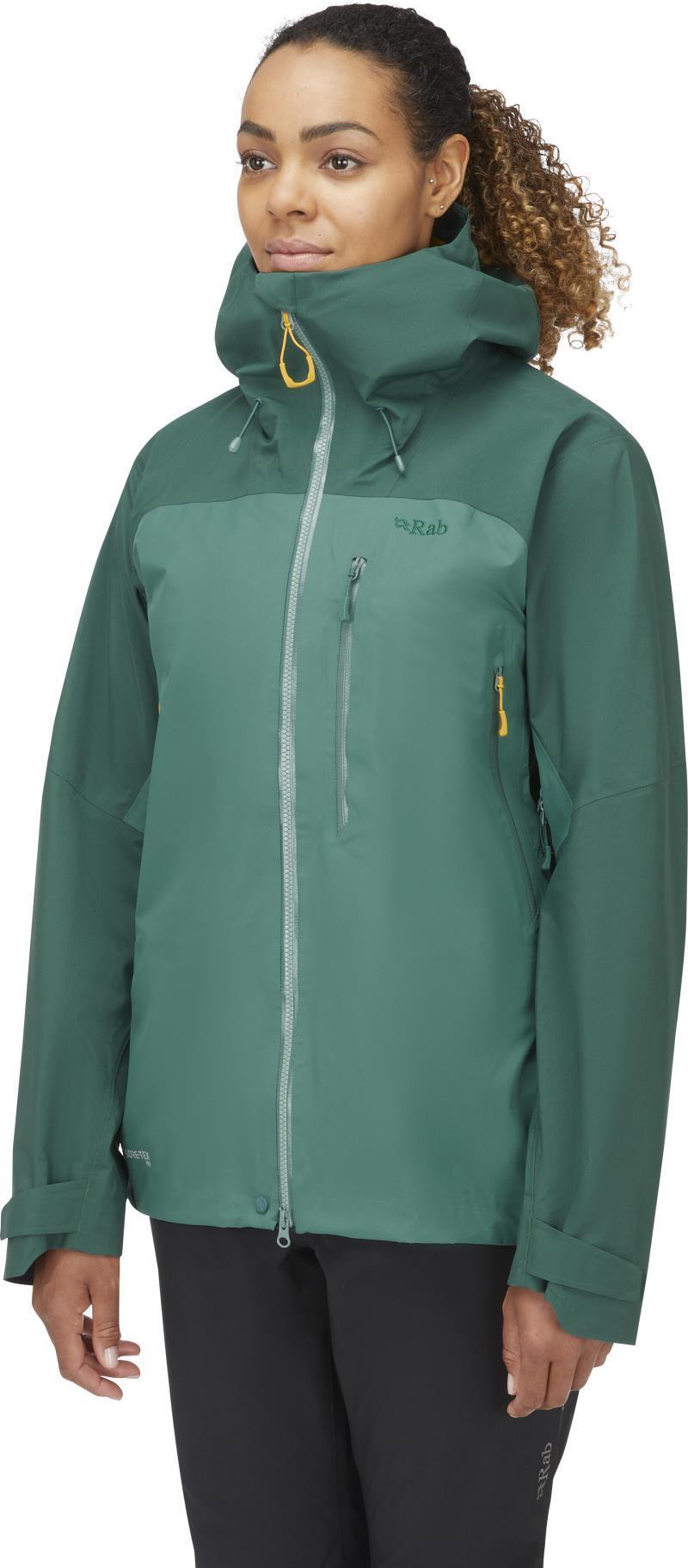 Latok Mountain GTX Jacket - Womens - Green Slate / Eucalyptus 5