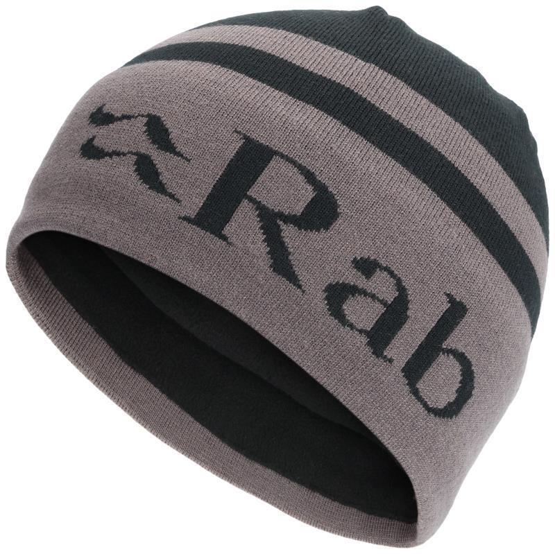 Logo Band Beanie - Black / Graphene 1