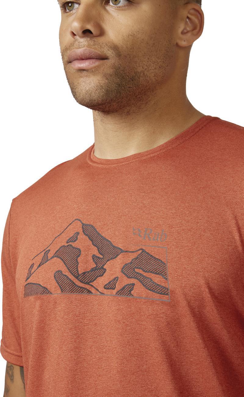 Mantle Mountain Tee - Mens - Red Clay 6