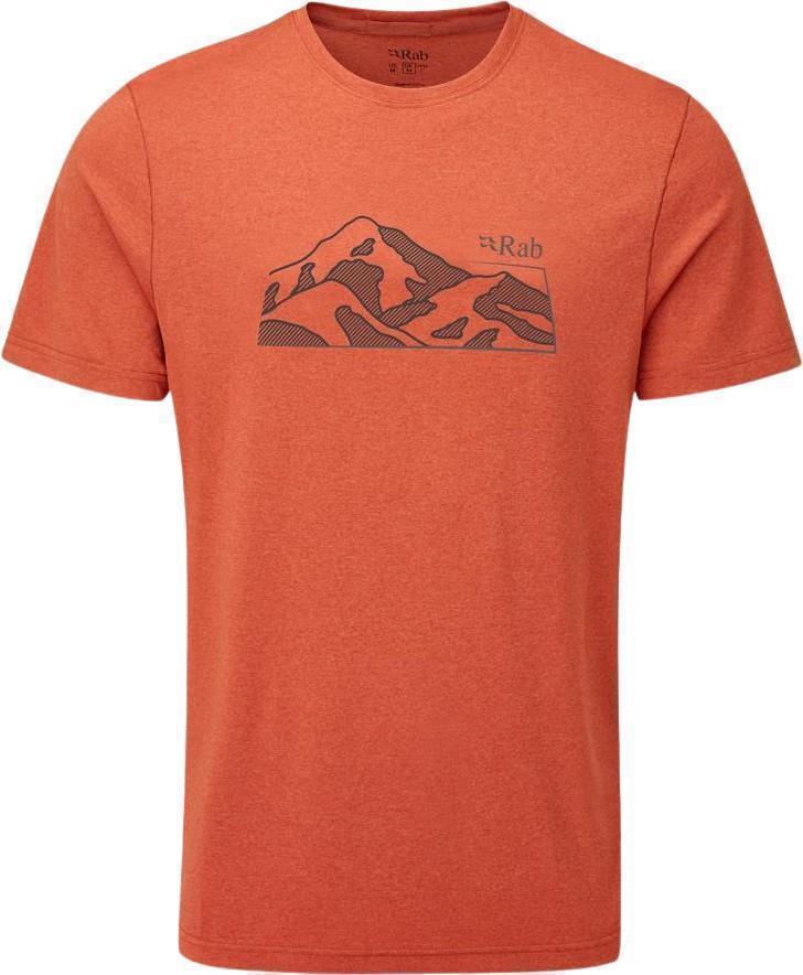 Mantle Mountain Tee - Mens - Red Clay 1