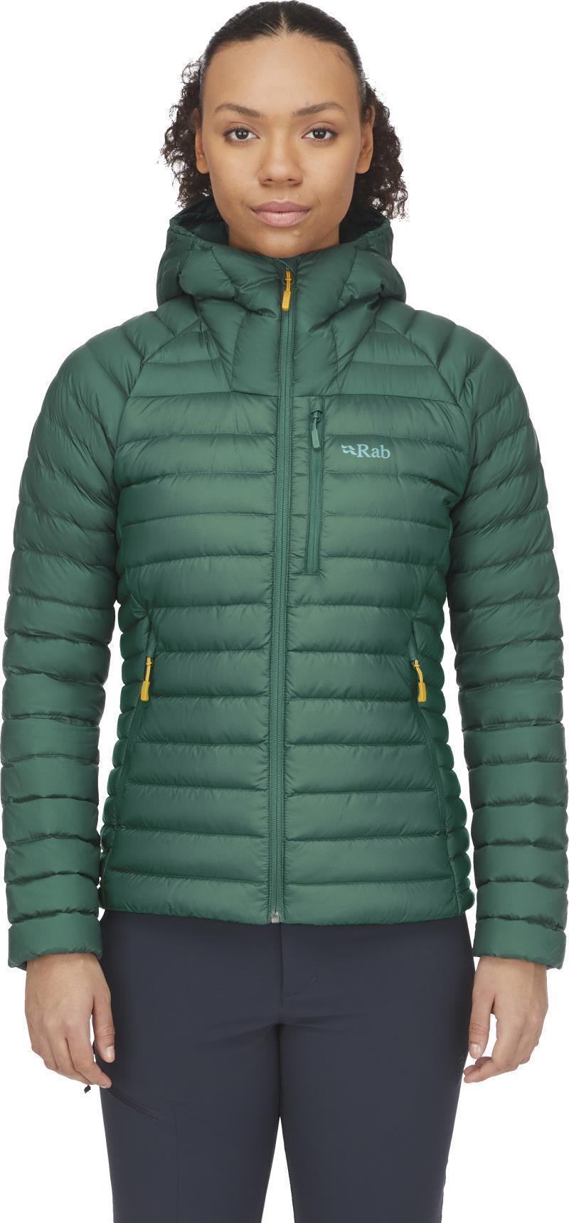 Microlight Alpine Jacket - Womens - Green Slate 1