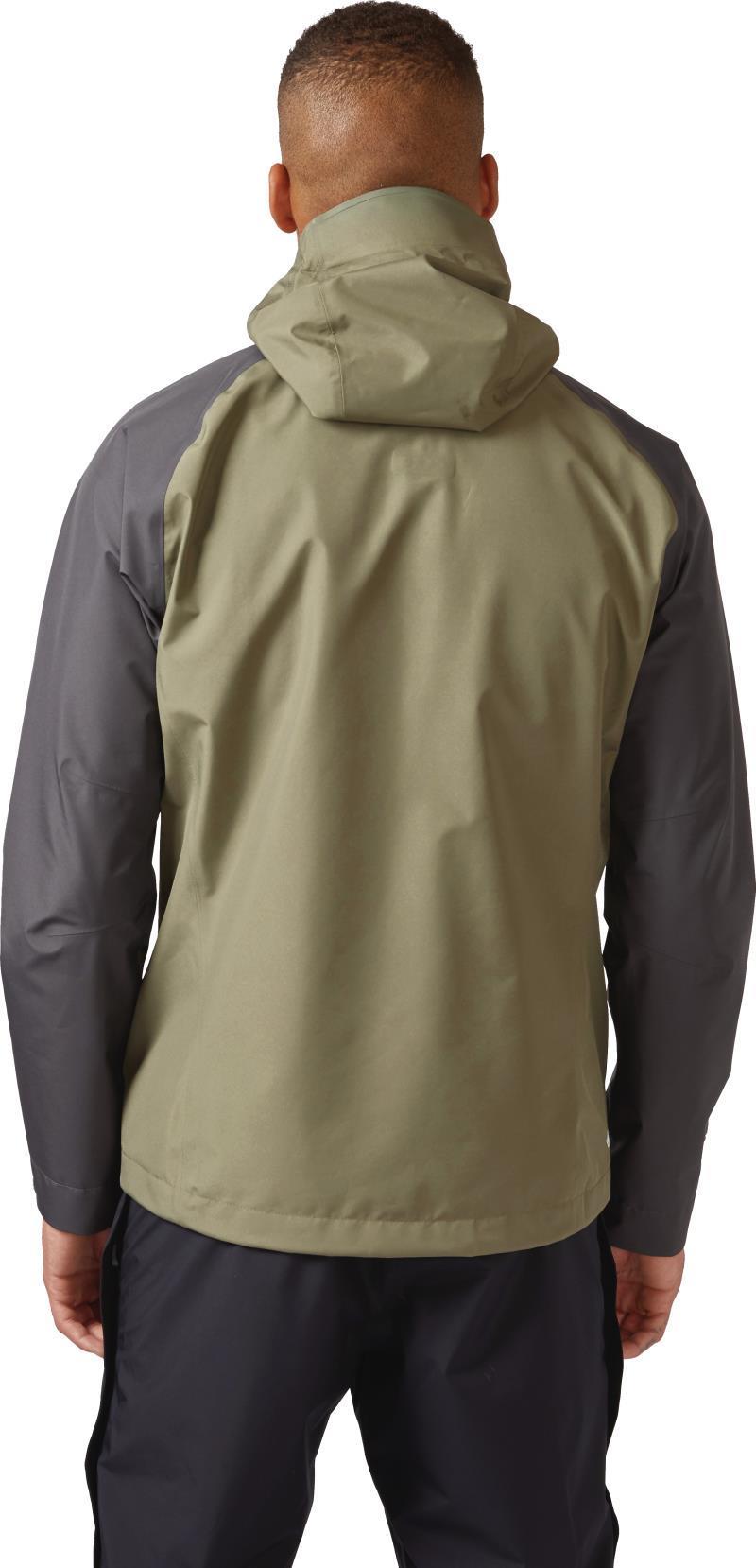 Namche Paclite Jacket - Mens - Graphene / Light Khaki 4