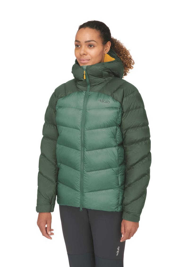 Neutrino Pro Jacket - Womens - Deep Heather / Red Grapefruit 1