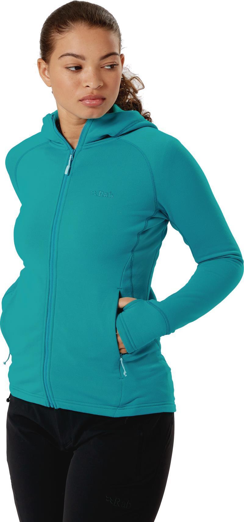 Power Stretch Pro Jacket - Womens - Aquamarine 3