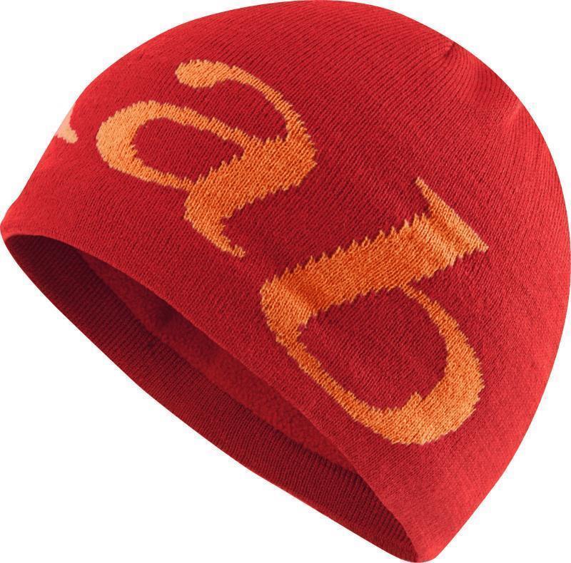Rab Logo Beanie - Red 1