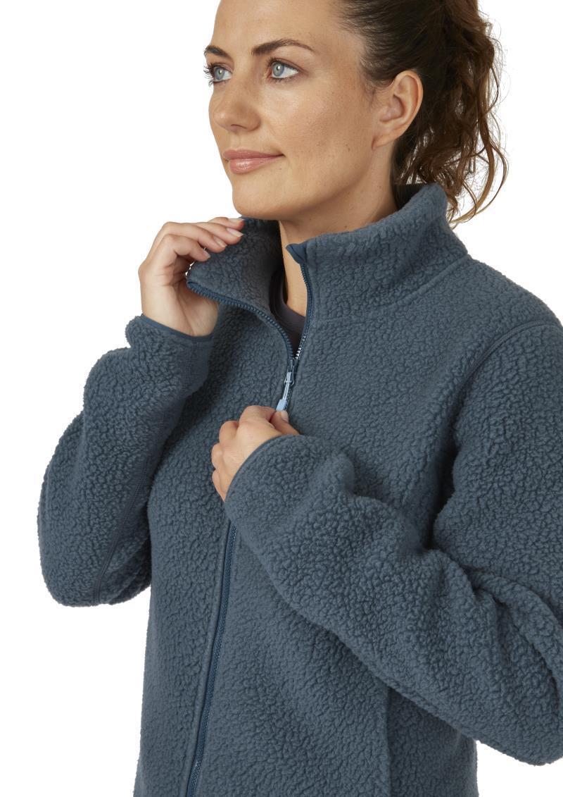 Shearling Jacket - Womens - Orion Blue 6