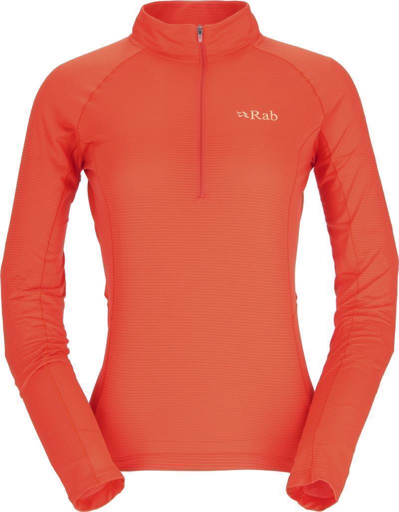 Sonic LS Zip - Womens - Red Grapefruit 1