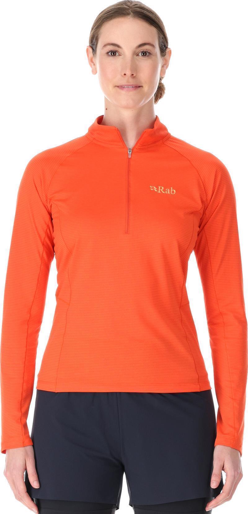 Sonic LS Zip - Womens - Red Grapefruit 3