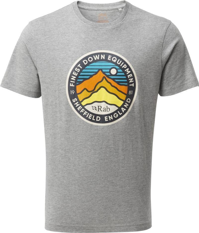 Stance 3 Peaks SS Tee - Mens - Grey Marl 1