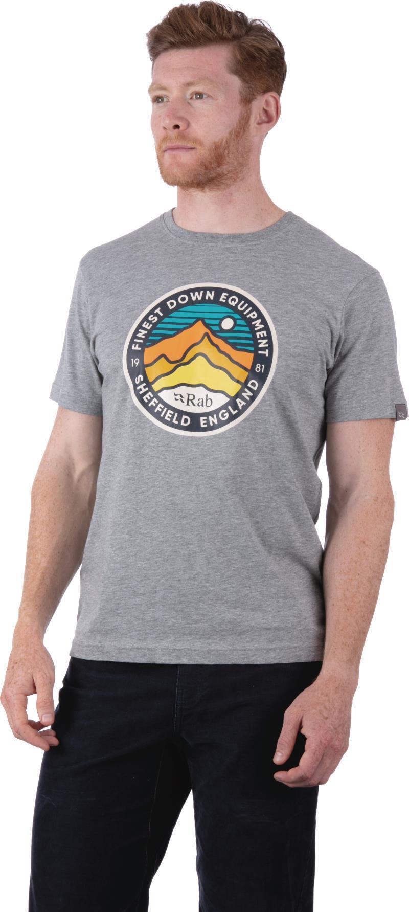 Stance 3 Peaks SS Tee - Mens - Grey Marl 2