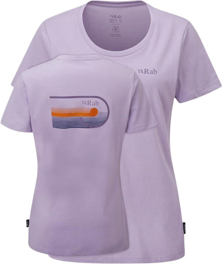 Stance Cinder Tee - Womens - Lilac 1