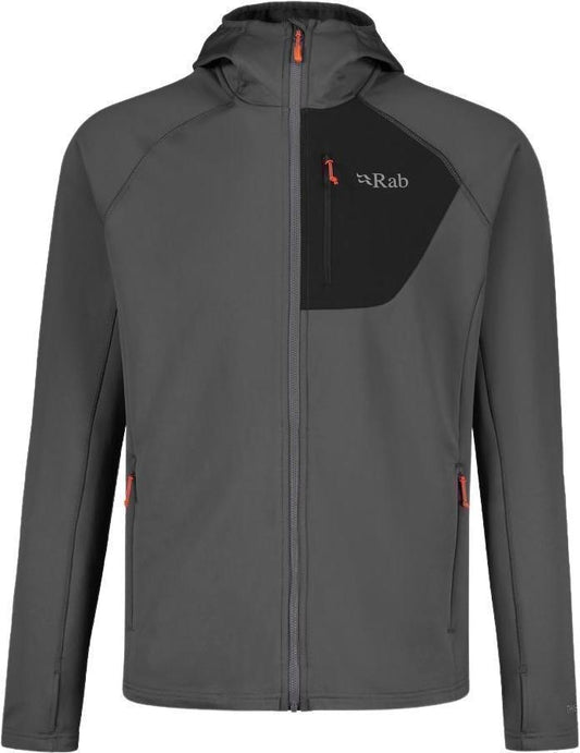 Superflux Hoody - Mens - Graphene / Black 1