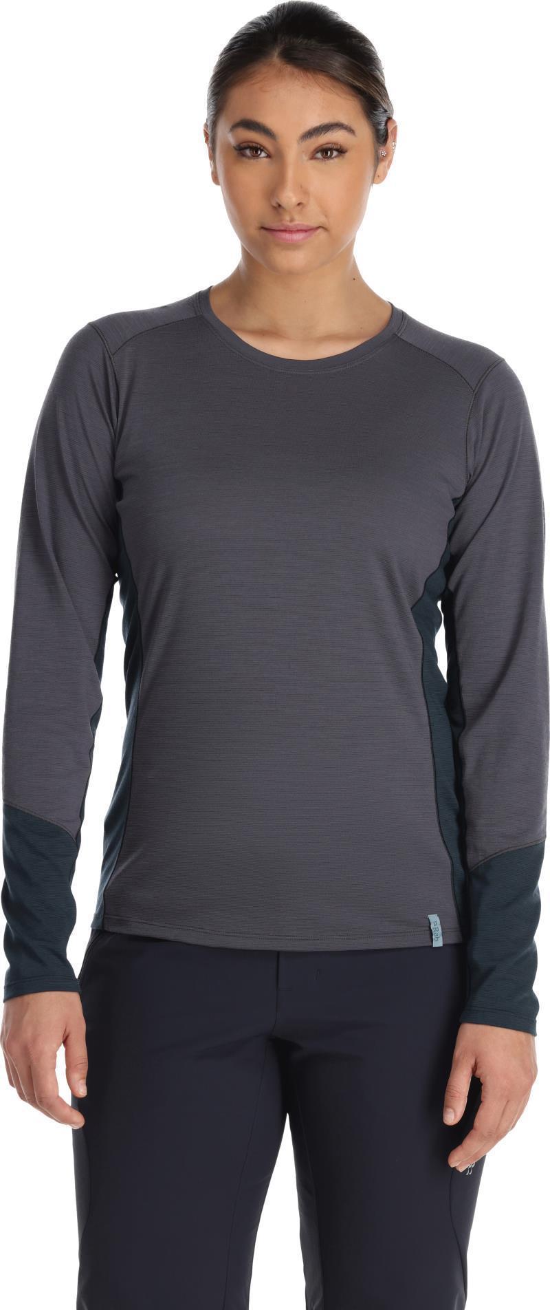 Syncrino Base LS Tee - Womens - Graphene 3