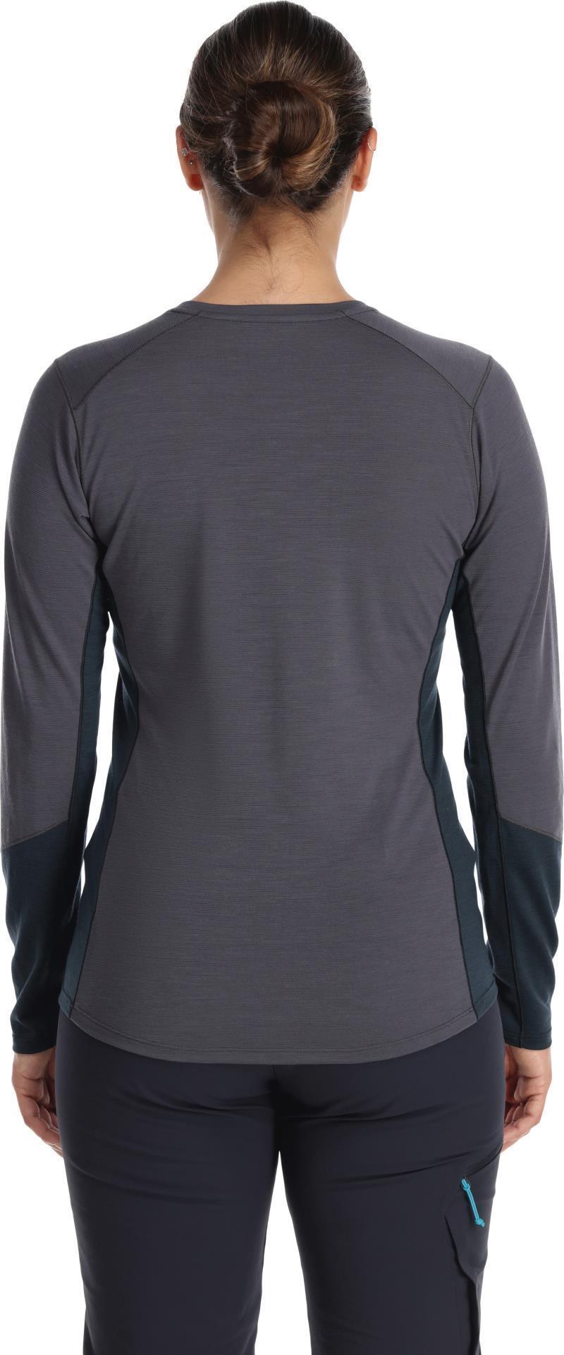 Syncrino Base LS Tee - Womens - Graphene 4