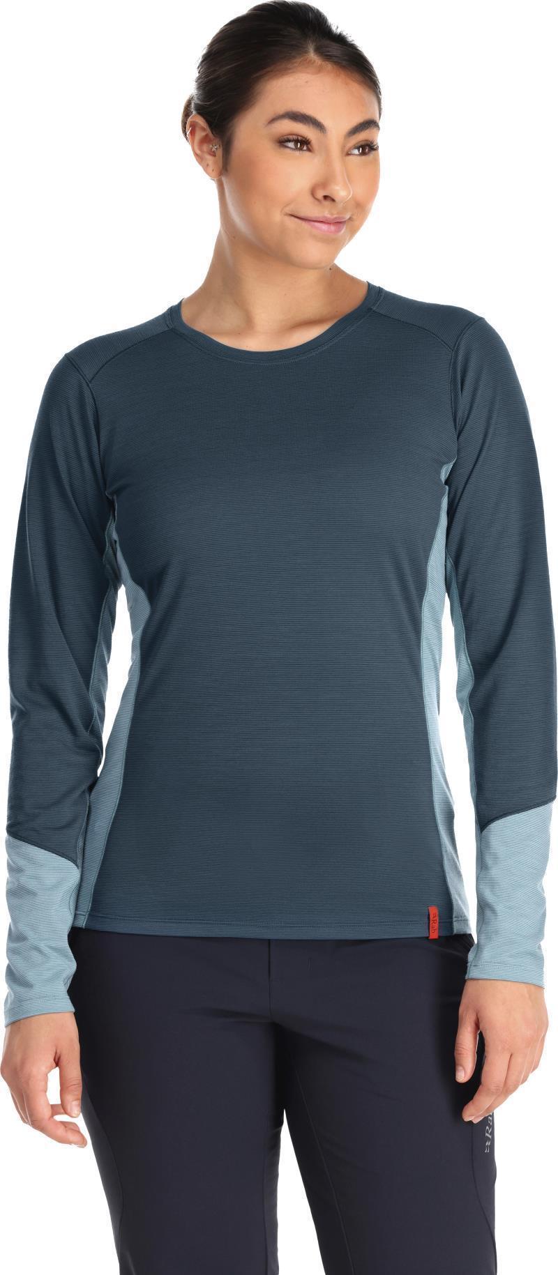 Syncrino Base LS Tee - Womens - Orion Blue 3