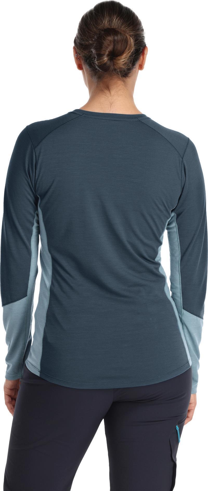 Syncrino Base LS Tee - Womens - Orion Blue 4