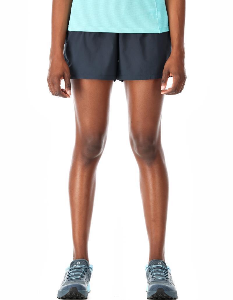 Talus Active Shorts, 4" Inseam - Womens - Ebony 3