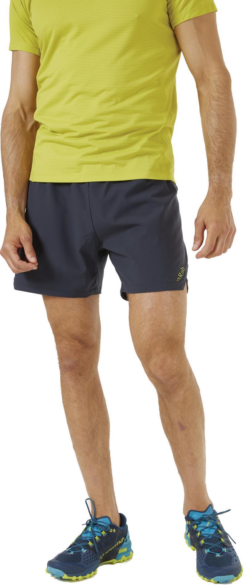 Talus Active Shorts, 7" Inseam - Mens - Ebony (Zest) 3