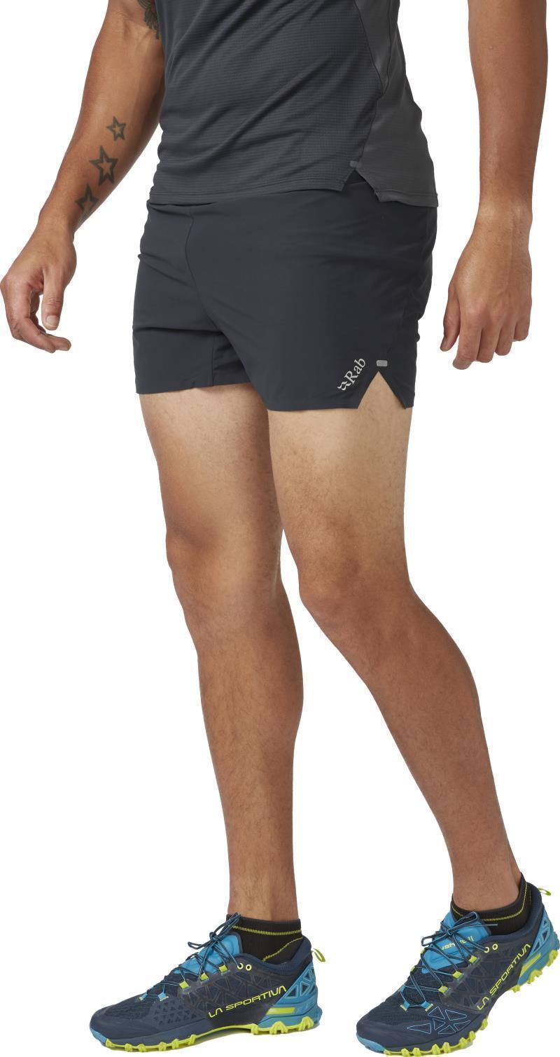 Talus Trail Light Shorts, 7" Inseam - Mens - Ebony 2