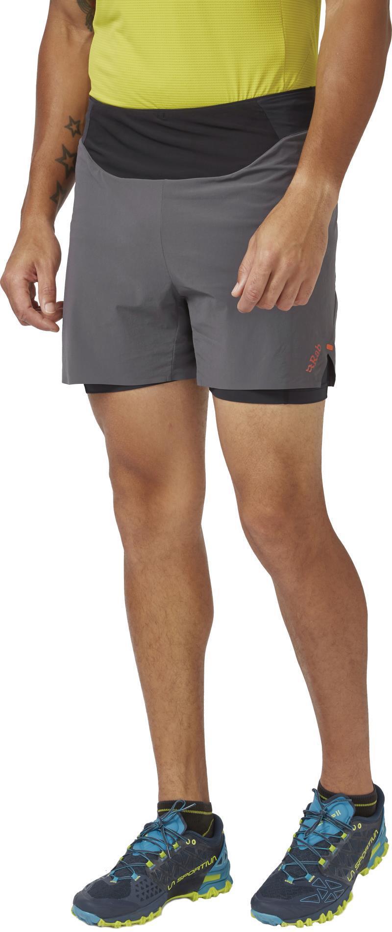 Talus Trail Shorts, 7" Inseam - Mens - Graphene 3