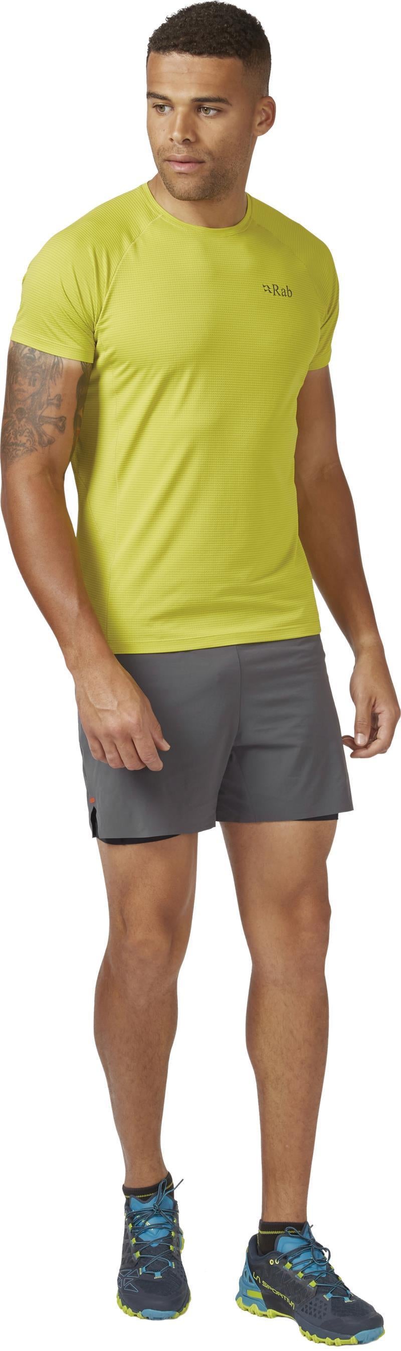 Talus Trail Shorts, 7" Inseam - Mens - Graphene 5