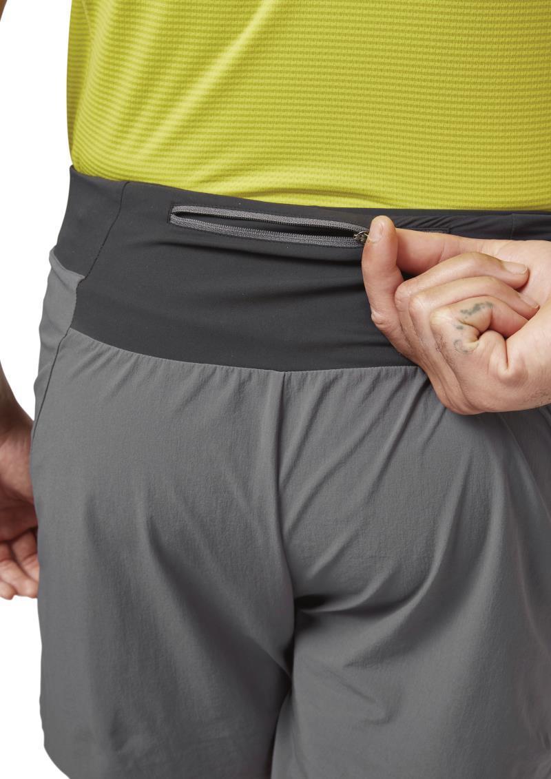 Talus Trail Shorts, 7" Inseam - Mens - Graphene 8