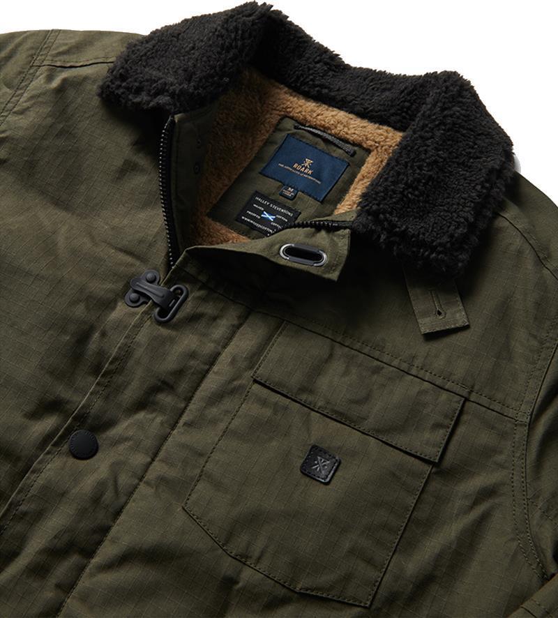 Axeman x Halley Stevensons Jacket - Mens - Dark Military 7