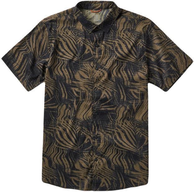Bless Up Woven Shirt - Mens - Military 1