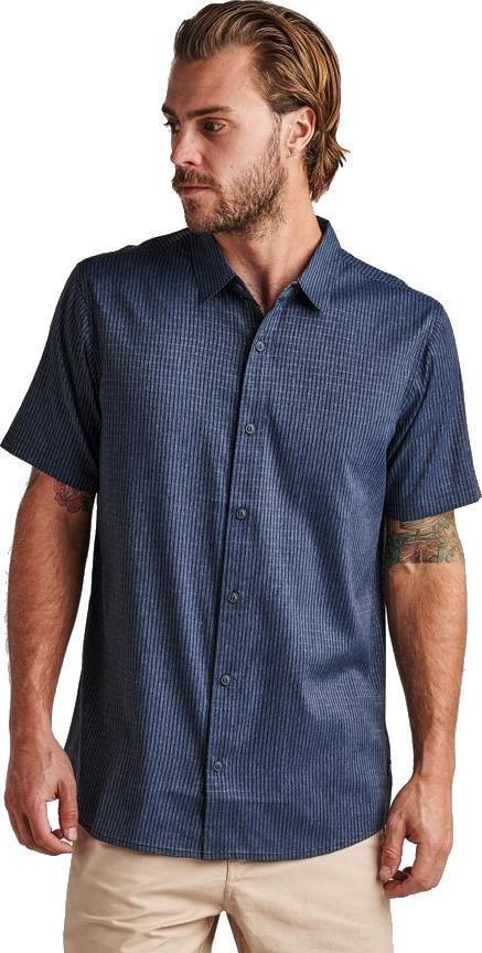 Bless Up Woven Shirt - Mens - New Navy 3