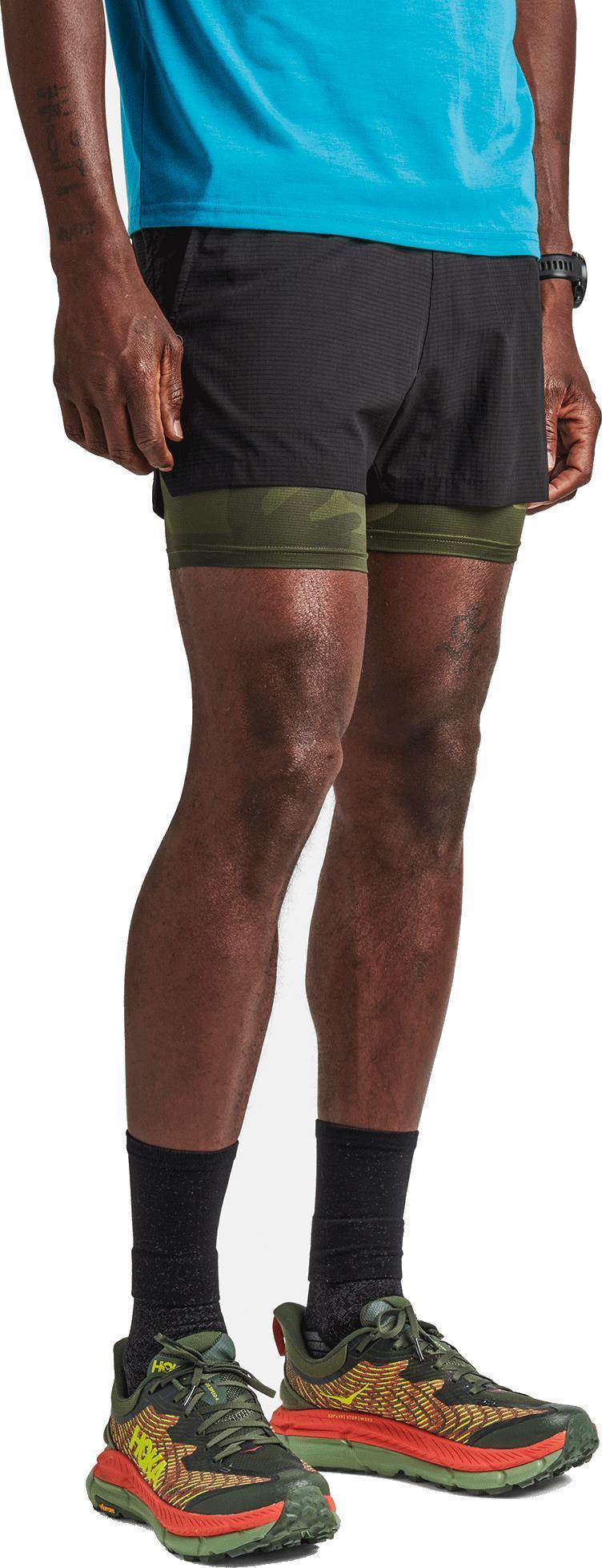 Bommer Shorts, 3.5" Inseam - Mens - Black 4