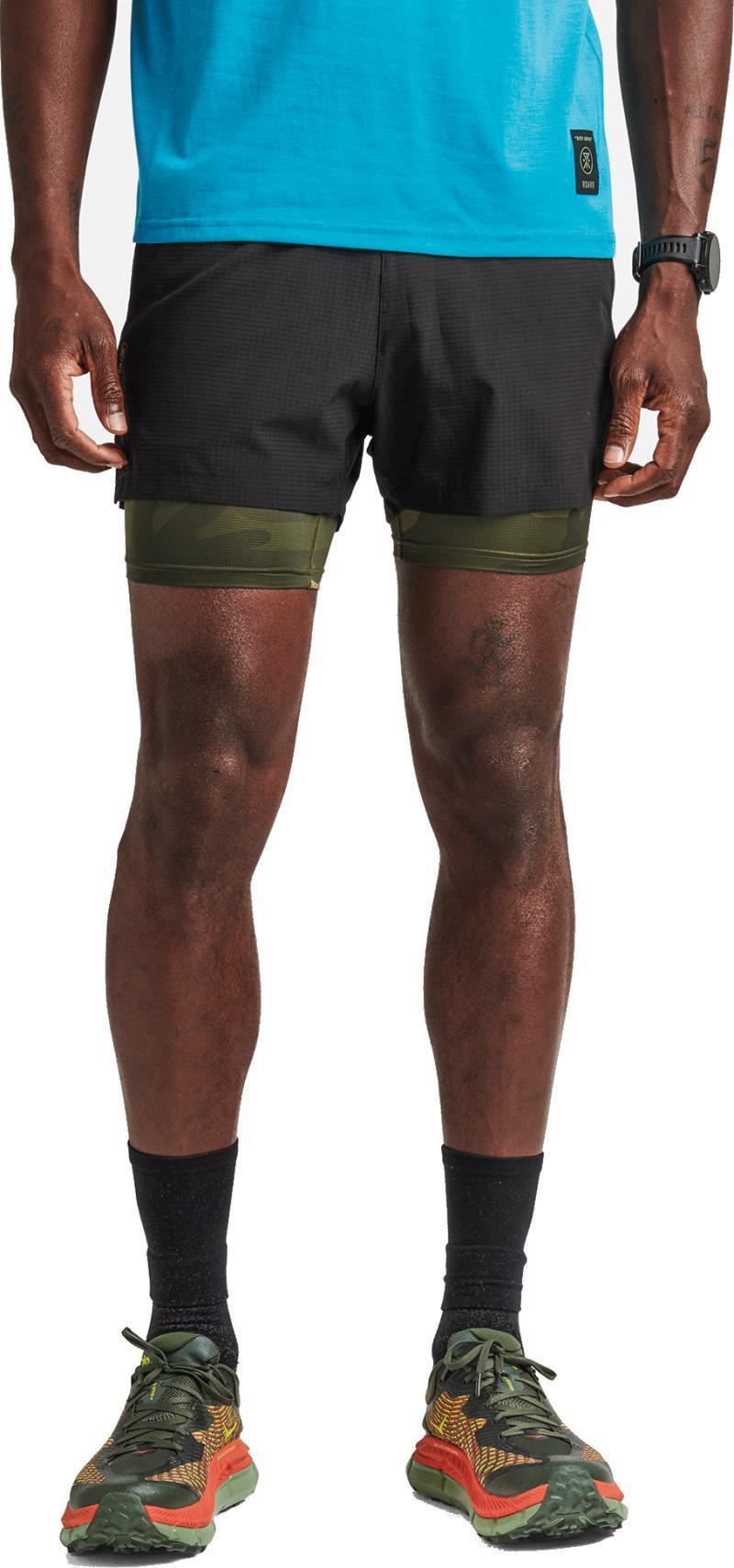 Bommer Shorts, 3.5" Inseam - Mens - Black 3