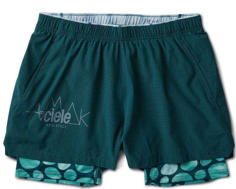 Ciele X Run Amok - Bommer Shorts, 3.5" Inseam - Mens - Evergreen 1