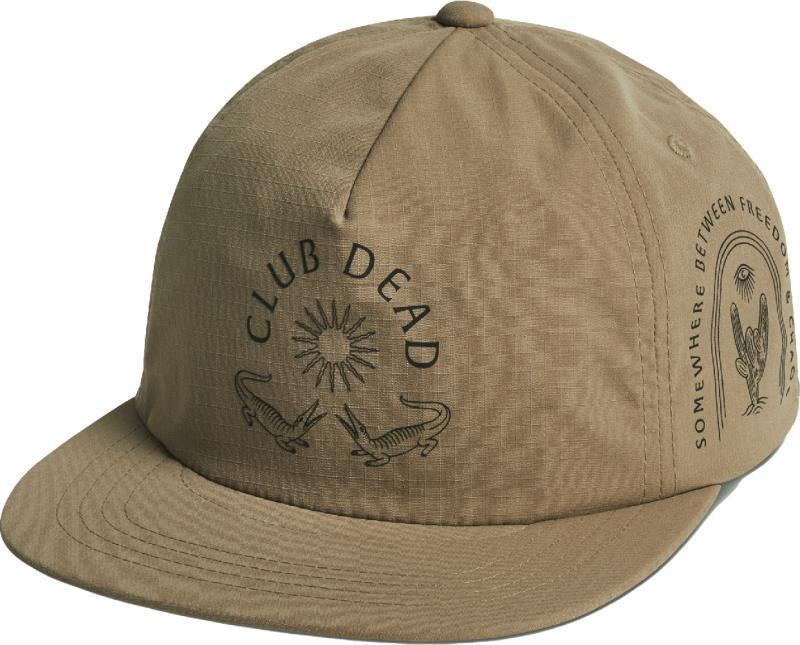 Club Muerto 5 Panel Hat - Bronze 2