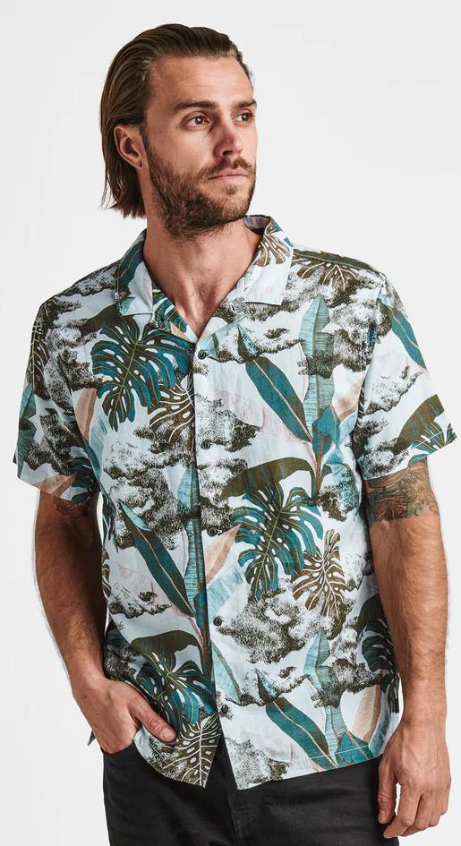 Gonzo Yiling Collar Shirt - Mens - Light Blue 3