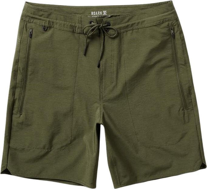 Layover Trail Shorts,18" Inseam - Mens - Military 1