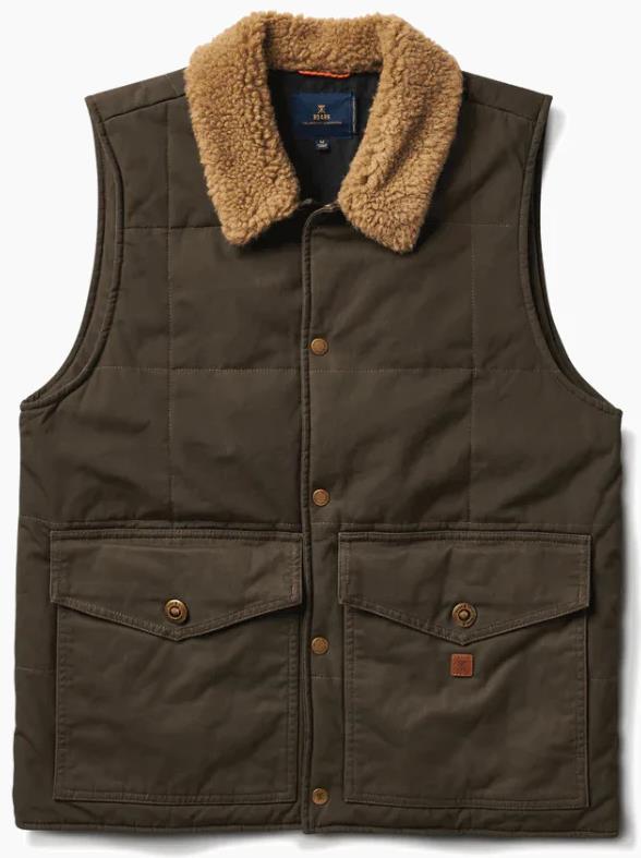 Livingston Vest Jacket - Mens - Dark Brown 1