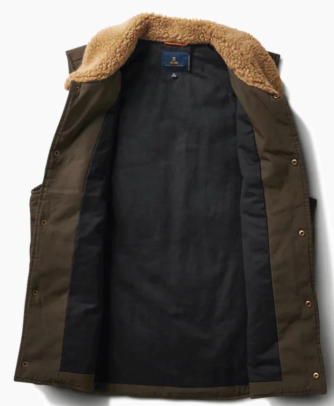 Livingston Vest Jacket - Mens - Dark Brown 2