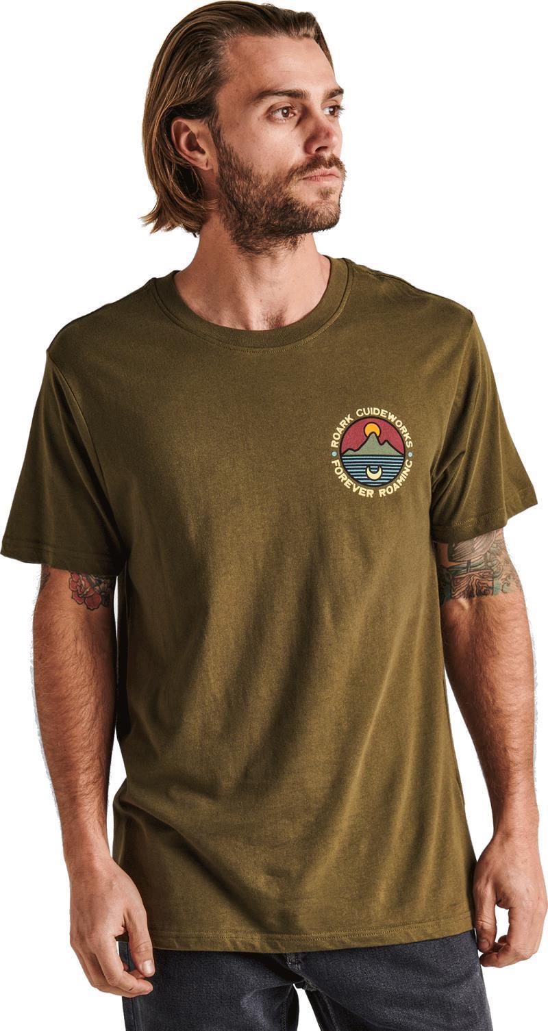 Sun Up Sun Down T-Shirt - Mens - Army 4