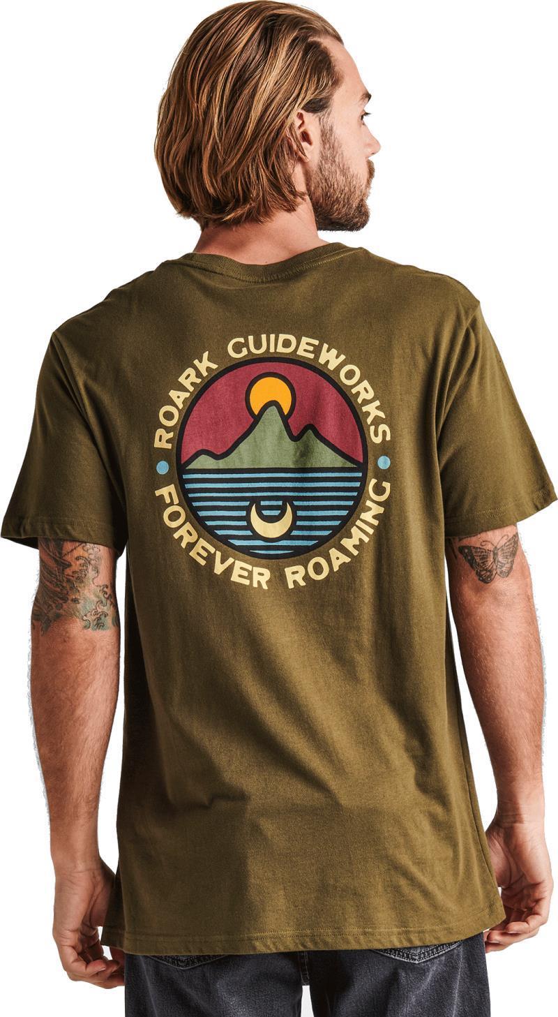 Sun Up Sun Down T-Shirt - Mens - Army 5